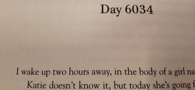 Every Day, last page