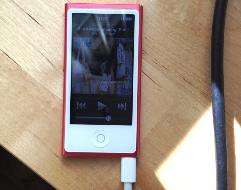 laundered iPod nano still woks!