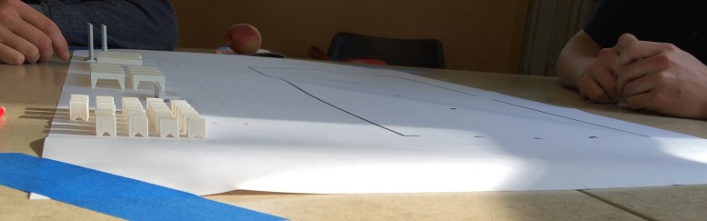 open floor plan + 3D-printed model furniture = workspace of the future?