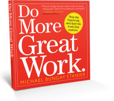 Do More Great Work, cover