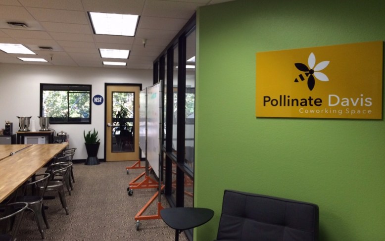 Pollinate Davis, through the front door